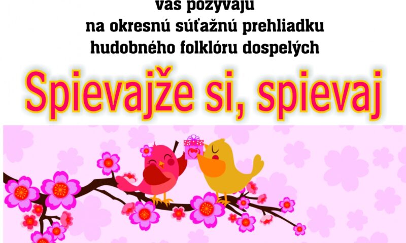 Súťaž „Hudobný folklór dospelých“