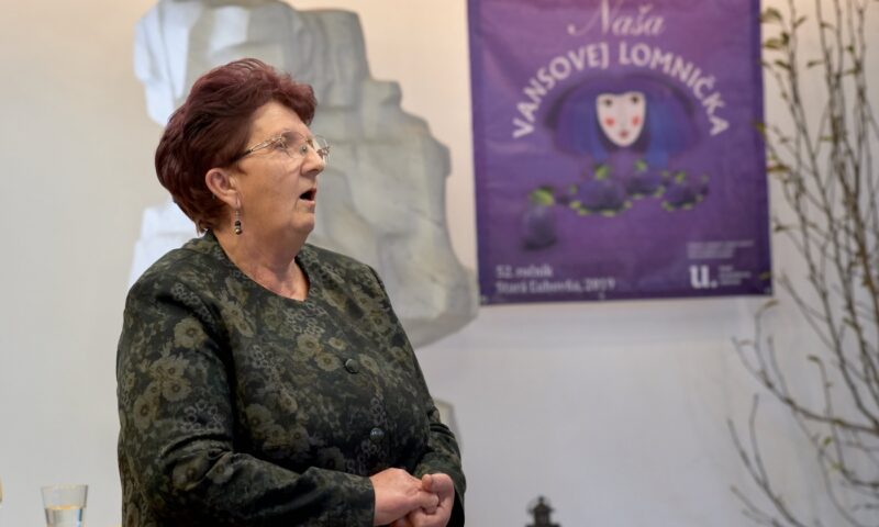 Slivková…Naša Vansovej Lomnička