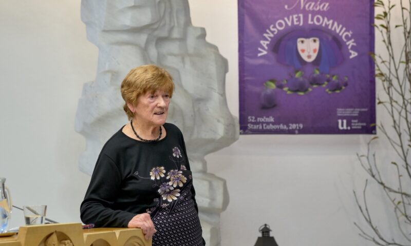 Slivková…Naša Vansovej Lomnička