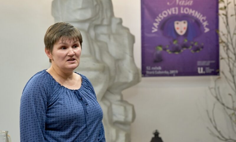 Slivková…Naša Vansovej Lomnička