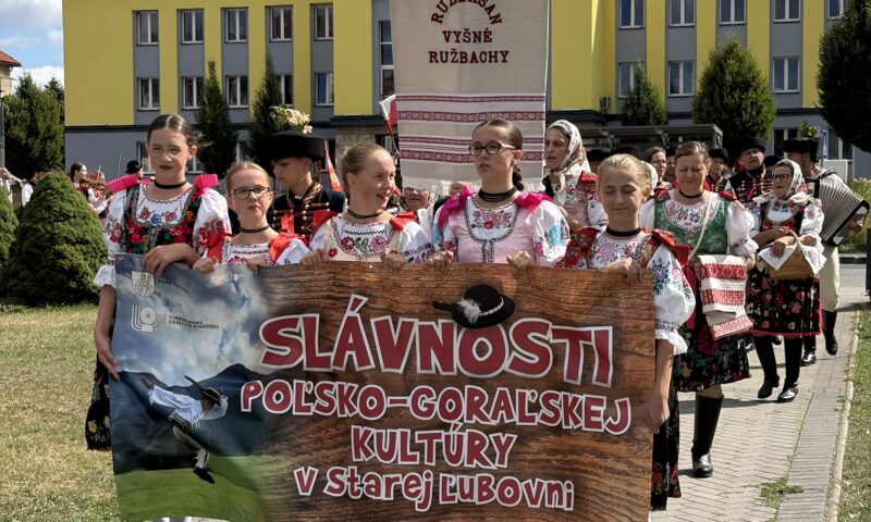 Slávnosti poľsko-goraľskej kultúry v Starej Ľubovni
