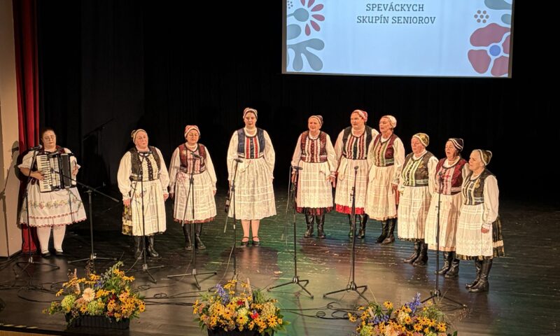 Krajská prehliadka speváckych skupín seniorov
