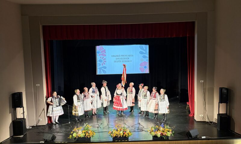 Krajská prehliadka speváckych skupín seniorov