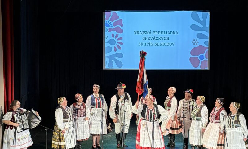 Krajská prehliadka speváckych skupín seniorov