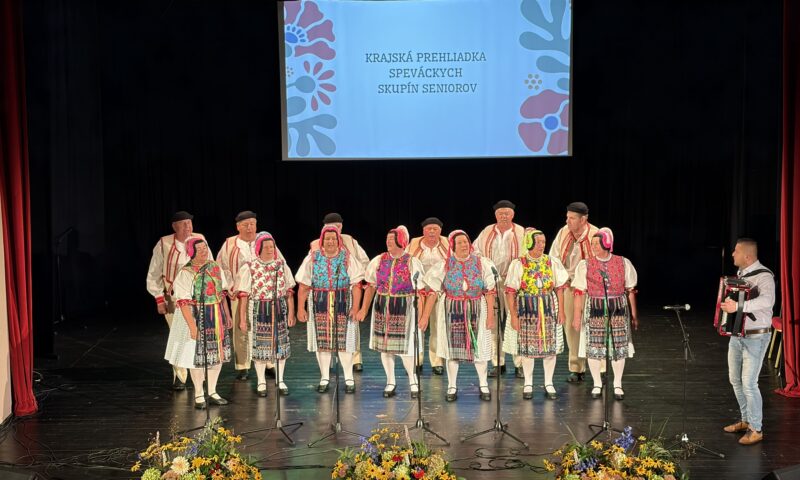 Krajská prehliadka speváckych skupín seniorov