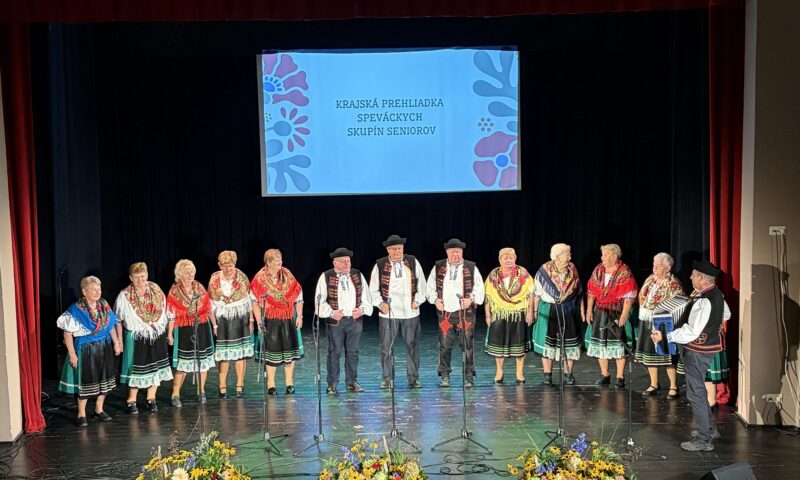 Krajská prehliadka speváckych skupín seniorov