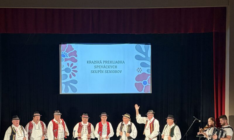 Krajská prehliadka speváckych skupín seniorov