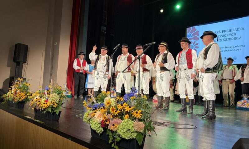 Krajská prehliadka speváckych skupín seniorov