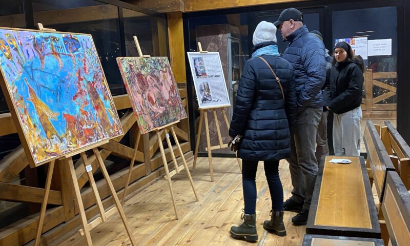 výstava regionálnych výtvarníkov v Nestville Parku