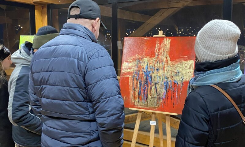 výstava regionálnych výtvarníkov v Nestville Parku