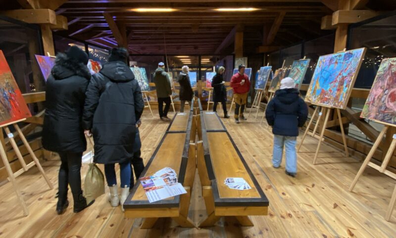 výstava regionálnych výtvarníkov v Nestville Parku