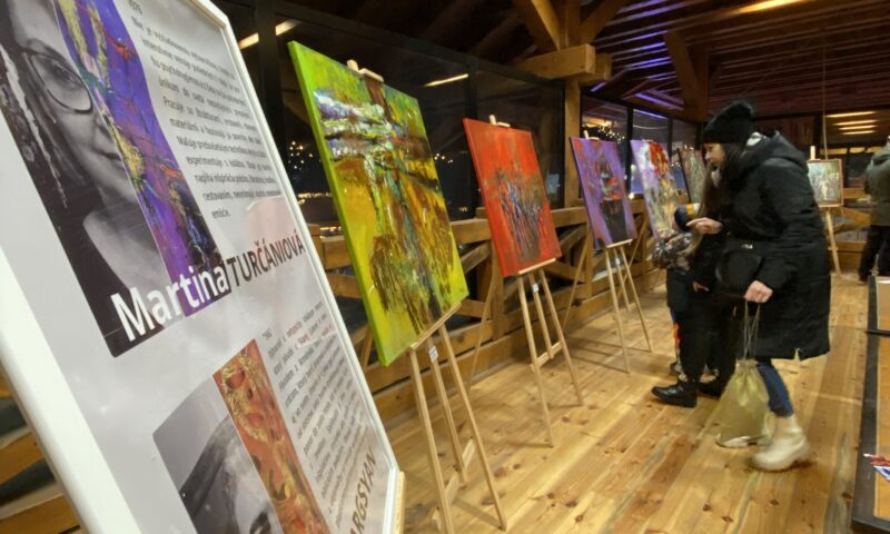 výstava regionálnych výtvarníkov v Nestville Parku