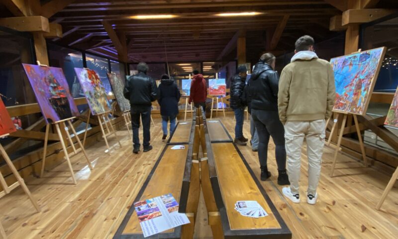 výstava regionálnych výtvarníkov v Nestville Parku