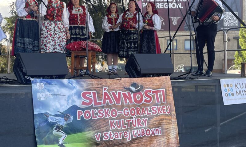 Slávnosti poľsko-goraľskej kultúry v Starej Ľubovni