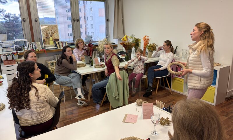 workshop Jesenné vence s Beou Brunovskou